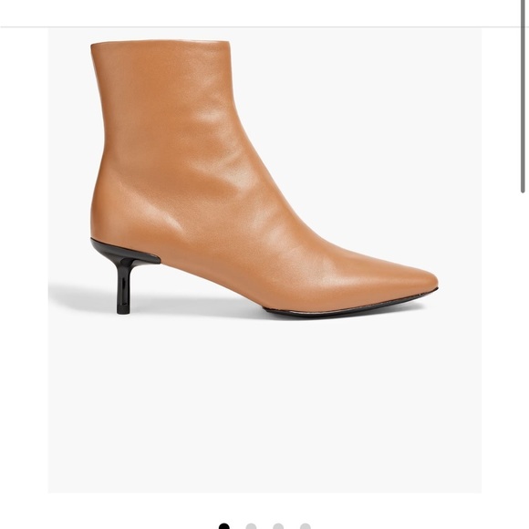 RAG and BONE Rio leather ankle boots Light Brown Pointed Toe Shoe Size 38 US 8 - Picture 3 of 16